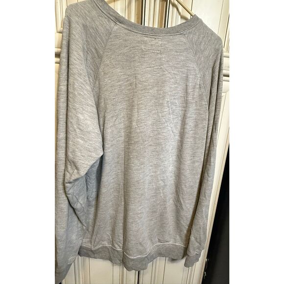 Retrobrand Women's State Finals Graphic Oversized Pullover Sweatshirt Gray Large - Picture 4 of 15